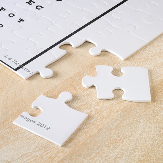 Snellen Chart Puzzle (Seite)