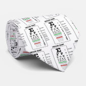 Snellen Diagramm (generisches Visions-Diagramm) Krawatte (Gerollt)