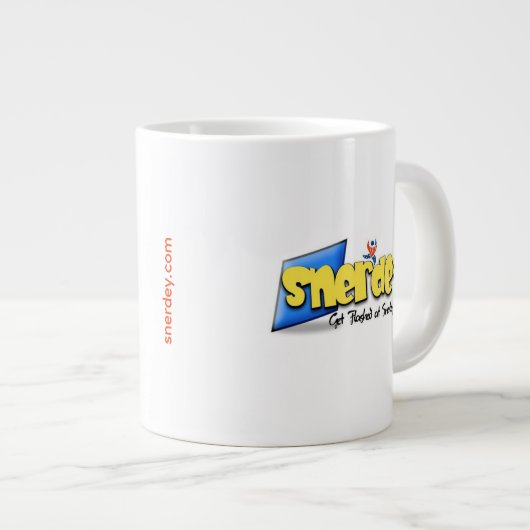 Snerdey's Jumbo Mug Jumbo-Tasse (Vorderseite Rechts)