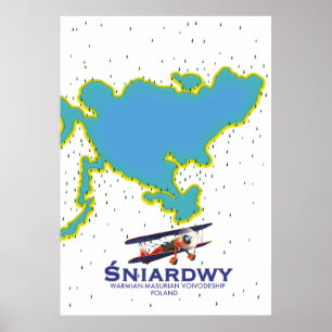 Śniardwy, Woiwodschaft Warmian-Masurien, polnische Poster
