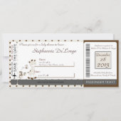 Snicker Doodle Giraffe Kinderdusche Einladung (Vorderseite)