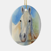 Snicker-Gekritzel Keramik Ornament (Rechts)