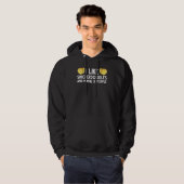 Snickerdoodle-Cookie-Teig vegane Riegel Hoodie (Vorne ganz)