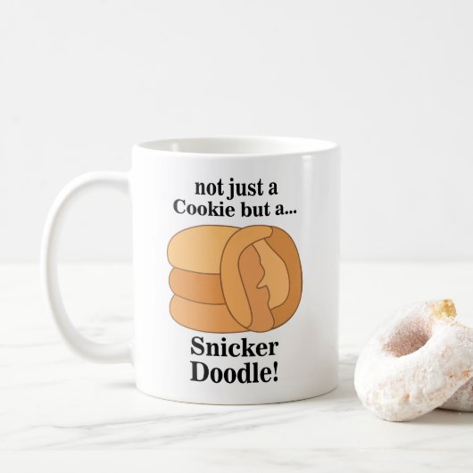 Snickerdoodle-Keks Kaffeetasse (Mit Donut)