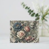 Snide Remarks - gotisch Viktorianisch Feiertagspostkarte (Stehend Vorderseite)