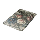 Snide Remarks - gotische Blumengroteske Badematte (Schrägansicht)