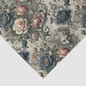 Snide Remarks - gotische Blumengroteske Seidenpapier (Detail)