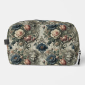 Snide Remarks - gotische Blumengroteske Waschbeutel (Vorderseite)