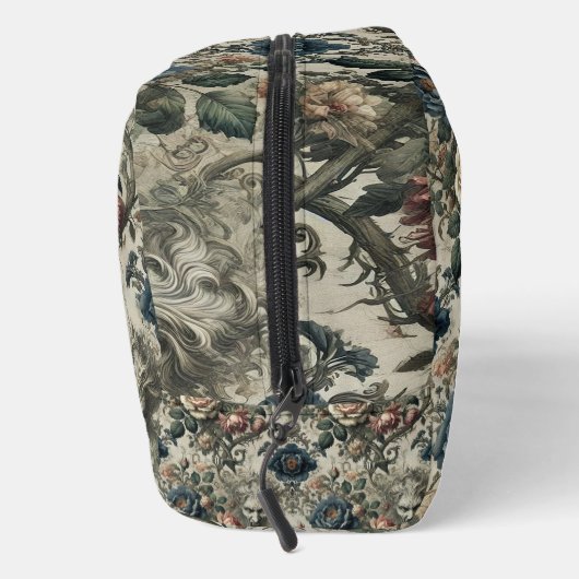 Snide Remarks - gotische Blumengroteske Waschbeutel (Rechts)