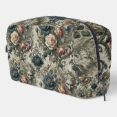 Snide Remarks - gotische Blumengroteske Waschbeutel (Rechte Ecke)