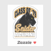 Snider High School Class von '79 Decal Aufkleber (Blatt)