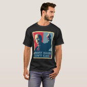 Sniff Hair Don#39;t Care Anti Joe Biden Meme Vode T-Shirt (Vorne ganz)