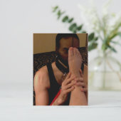 SNIFF MY FOOT POSTKARTE (Stehend Vorderseite)