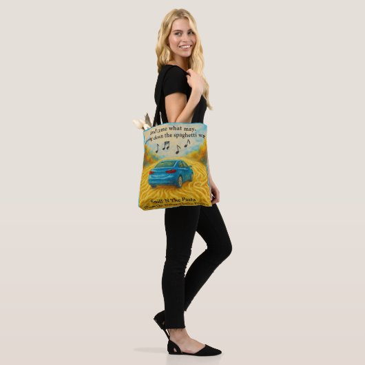 "Sniff N'Pasta Spaghetti Way Mishear Texte Tasche (Am Model)
