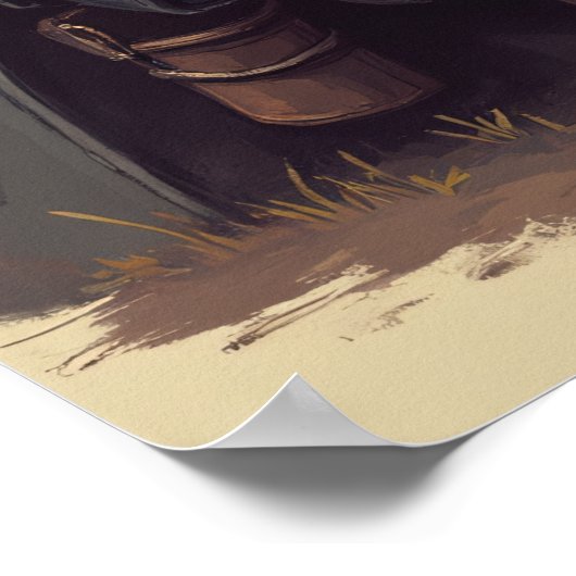 Sniffbeard’s Gold: Bones, Biscuits, Bacon Poster (Ecke)