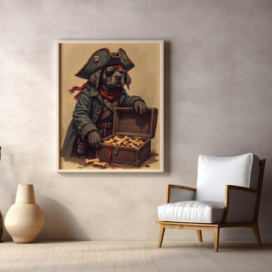 Sniffbeards Gold: Knochen, Kekse, Speck Poster