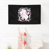 Sniffen nach Liebe! Hund Banner (Insitu)