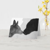 Sniffing Greeting Karte (Gelbe Blume)