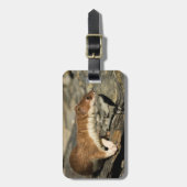 Sniffing Weasel Gepäckanhänger (Vorderseite vertikal)