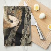 Sniffing Weasel Geschirrtuch (Viertel Falte)