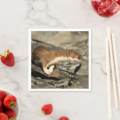 Sniffing Weasel Serviette (Beispiel)