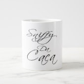 SNIFFY DA CACA Jumbo-Tasse (Vorderseite)