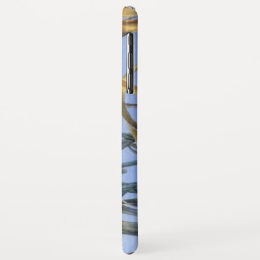 Snipe bird Art Winter Morgeni iPhone Case (Hinten/Links)