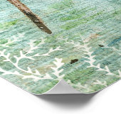 Snipe Coastal Shorebird Beach Art Print Poster (Ecke)