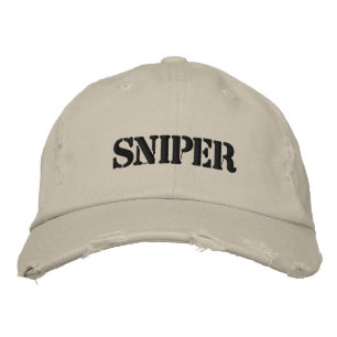 Sniper Hat Bestickte Kappe