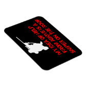 Sniper - Hilfe von oben - Kühlschrankmagnet Magnet (Rechte Seite)