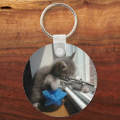 SNIPER KITTY SCHLÜSSELANHÄNGER (Vorderseite)