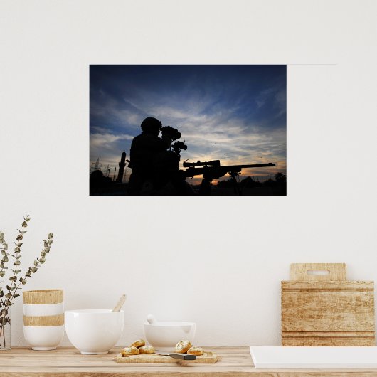 Sniper Poster (Küche)