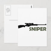 **SNIPER** POSTKARTE (Vorne/Hinten)