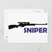 **SNIPER** POSTKARTE (Vorne/Hinten)