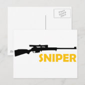 **SNIPER** POSTKARTE (Vorne/Hinten)