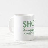 Sniper Rifle 7.62 M82 Military Force Kaffeetasse (Vorderseite Links)