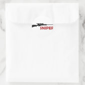 **SNIPER** RUNDER AUFKLEBER (Tasche)