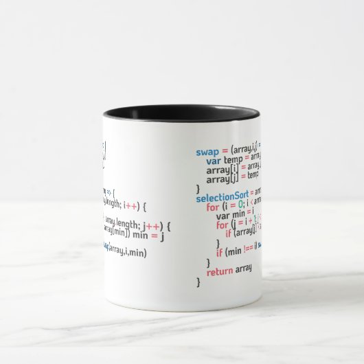 Snippet für Sort-Programmierung Tasse (Zentrum)