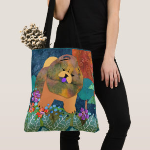 SNIPPETS Chow-Chow Tasche oder crossbody Tasche