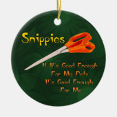 Snippies Keramikornament (Vorne)