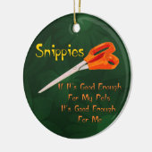 Snippies Keramikornament (Links)