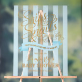 Snips and Snails Baby Boy Baby Dusche Willkommen Acrylschild (Neutral)