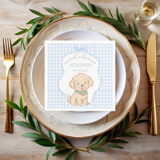 Snips, Schnecken und Welpen Schwänze Vintage-Party Serviette