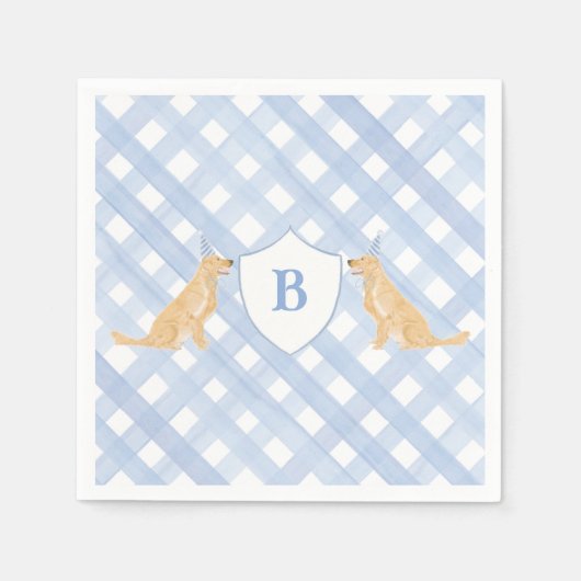 Snips Snails Welpe Hund Schwanzes Napkins Serviette (Vorderseite)