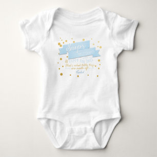 Snips & Snails Welpen-Hunde-Jungen Personalisierte Baby Strampler