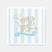 Snips und Snails Cocktail Napkins Serviette (Vorderseite)