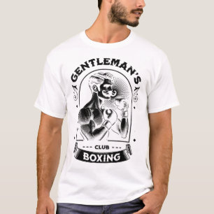 #snirt Gentleman's Boxclub Retro mit Boxhandschuhe T-Shirt