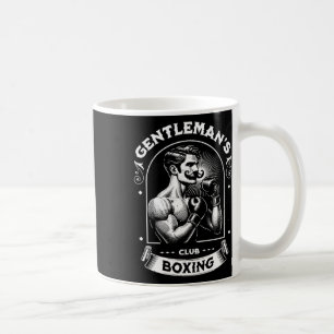#snirt Herrenausstatter Boxing Club Retro mit Box Kaffeetasse