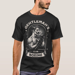 #snirt Herrenausstatter Boxing Club Retro mit Box T-Shirt