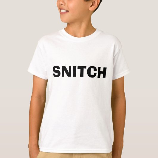 SNITCH SHIRT FOR KIDS (Vorderseite)